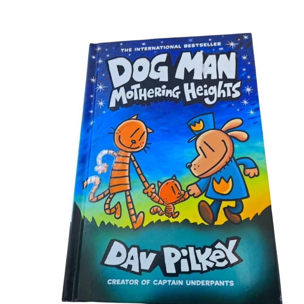 3/$20 Dogman MOTHERING HEIGHTS by Dav Pilkey Hardbound‎ New